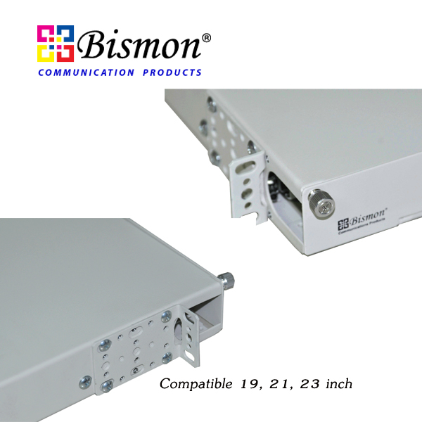 ODF Rack Mount Fiber Enclosure 1 U Slide Out 1-36 Port-Unload (กล่องเปล่า)